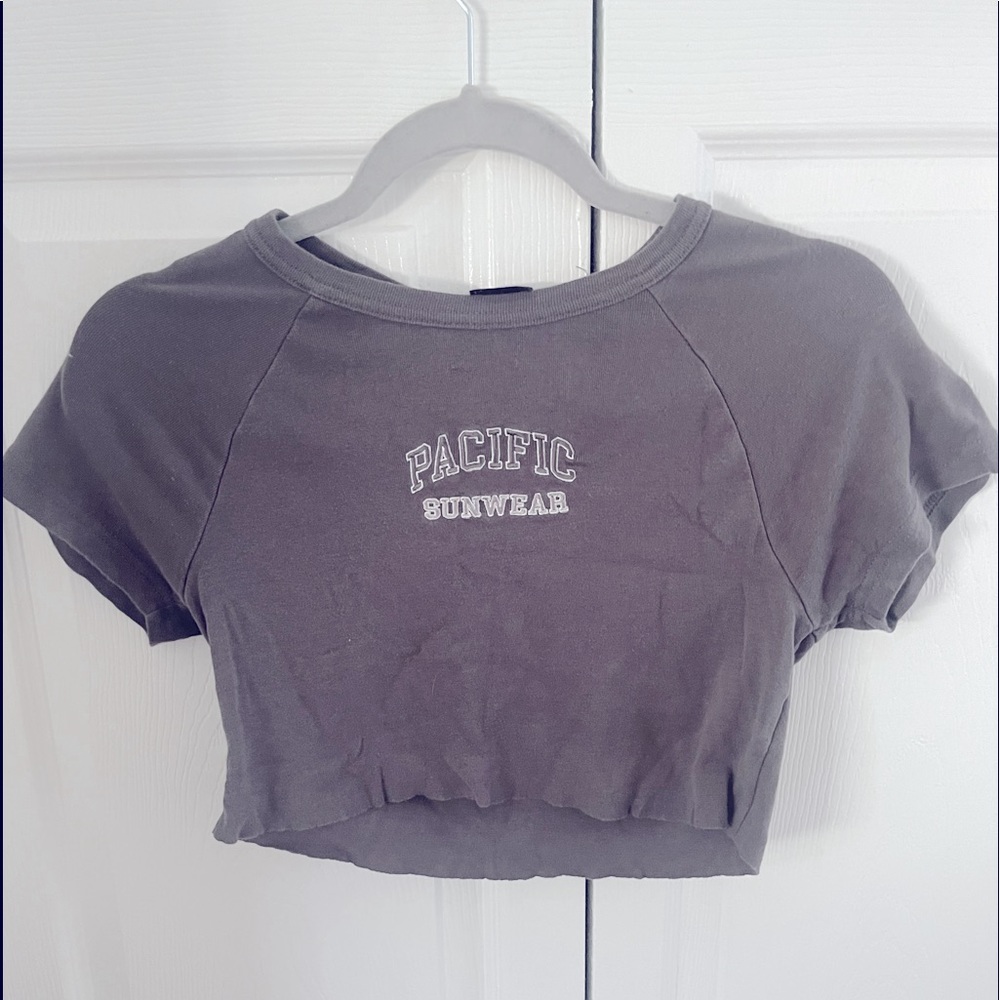 Pacsun Wide Fit Crop Top